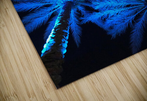Electric Palm - Blue The Moment Rocks puzzle