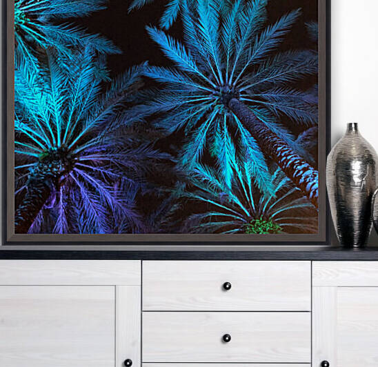 Electric Palm - Cool Square Reproduction