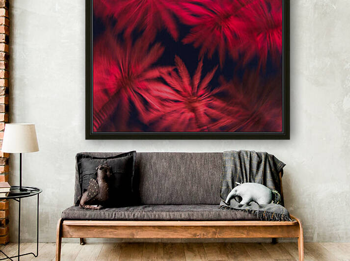 Electric Palm - Red Spin Reproduction