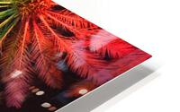 Electric Palm - Rainbow HD Metal print