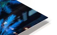 Electric Palm - Blue HD Metal print
