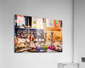 Figurines au souk Acrylic Print