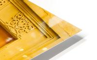 Porte jaune HD Metal print
