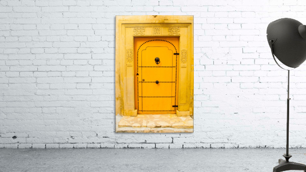 Porte jaune Wall Preview