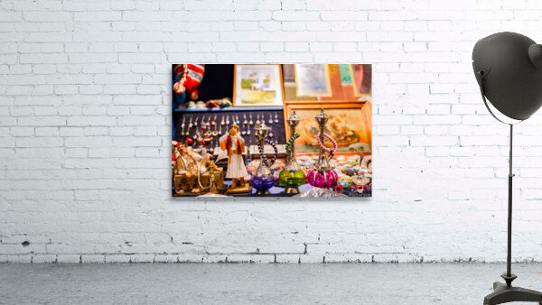 Figurines au souk Wall Preview