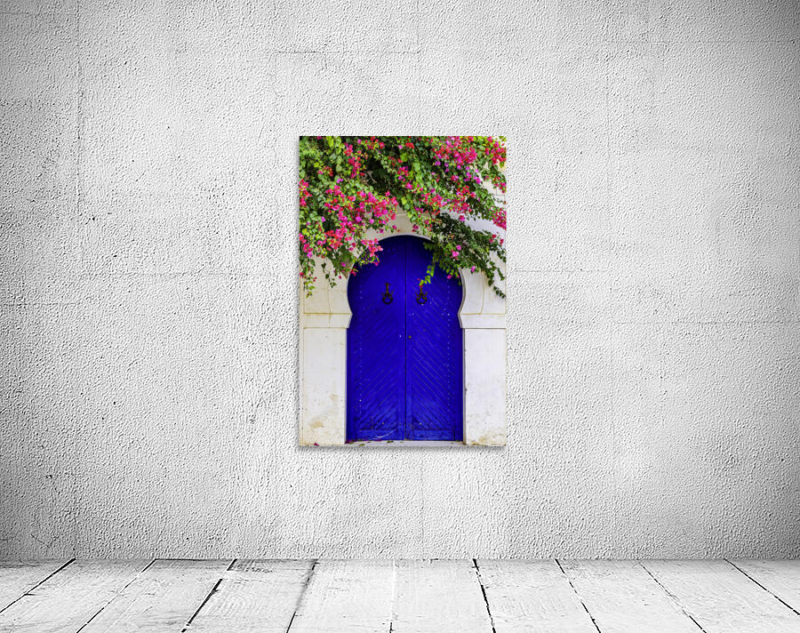 Bleu porte Wall Preview
