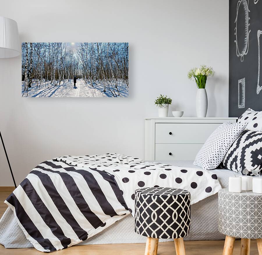 Marche en forêt  Reproduction