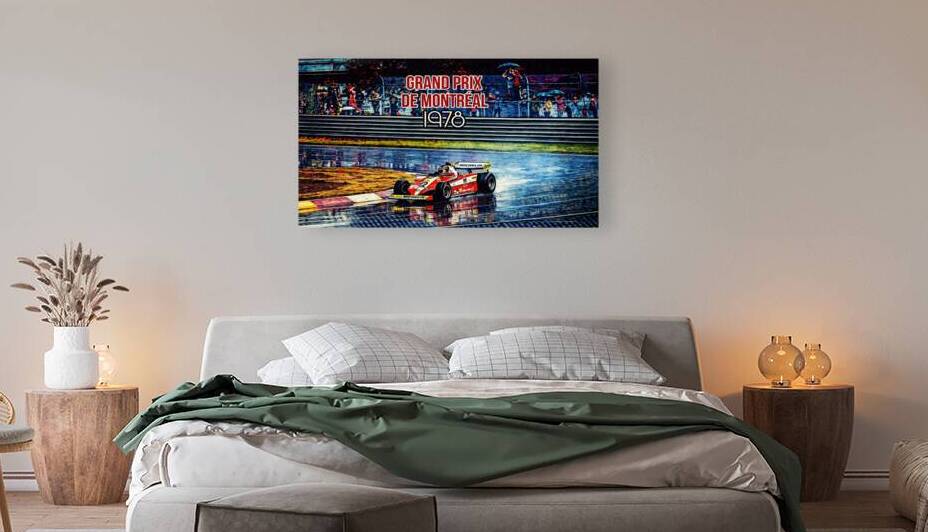 GRAND-PRIX De montreal -Gilles Villeneuve 1978 by Roger St Jean Jr Photos