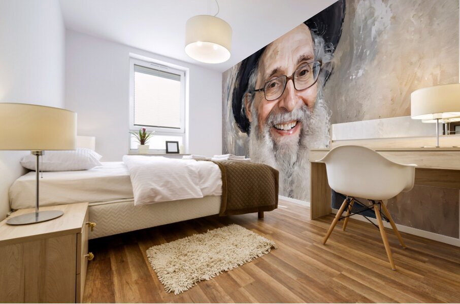 Rav Nosson Tzvi Finkel 1 Mural print