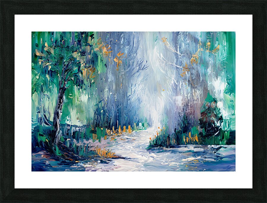 Forest Journey Picture Frame print