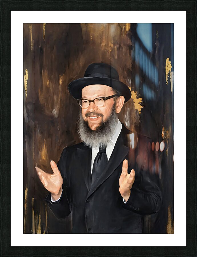 Rav Avigdor Miller Picture Frame print