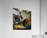 Hand Art Jungle Acrylic Print