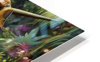 Hand Art Jungle HD Metal print