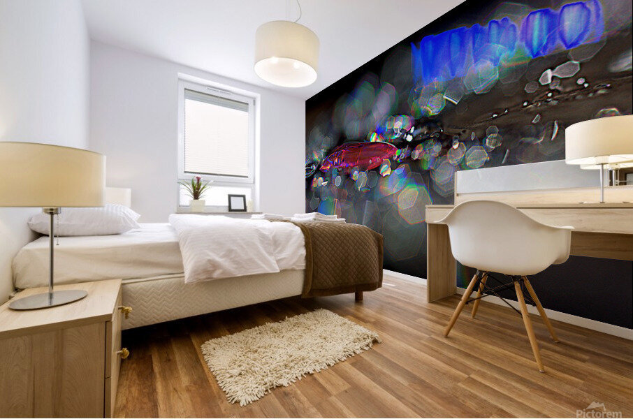 etincelles Mural print