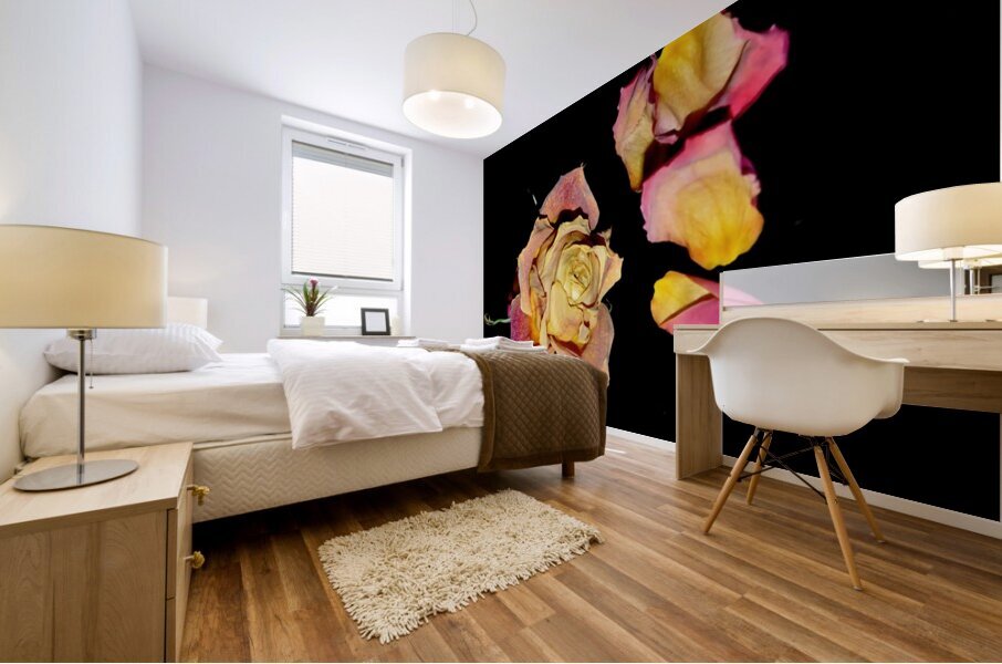 rose Mural print