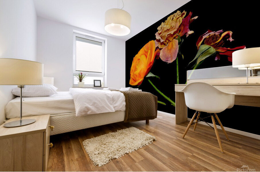 rose Mural print