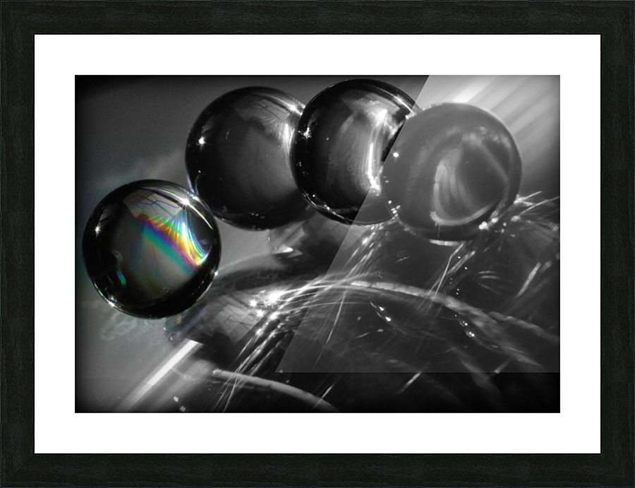 spheres4 Picture Frame print