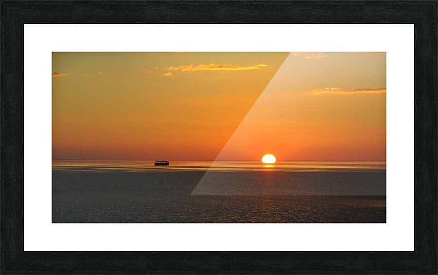 chott el jerid Picture Frame print