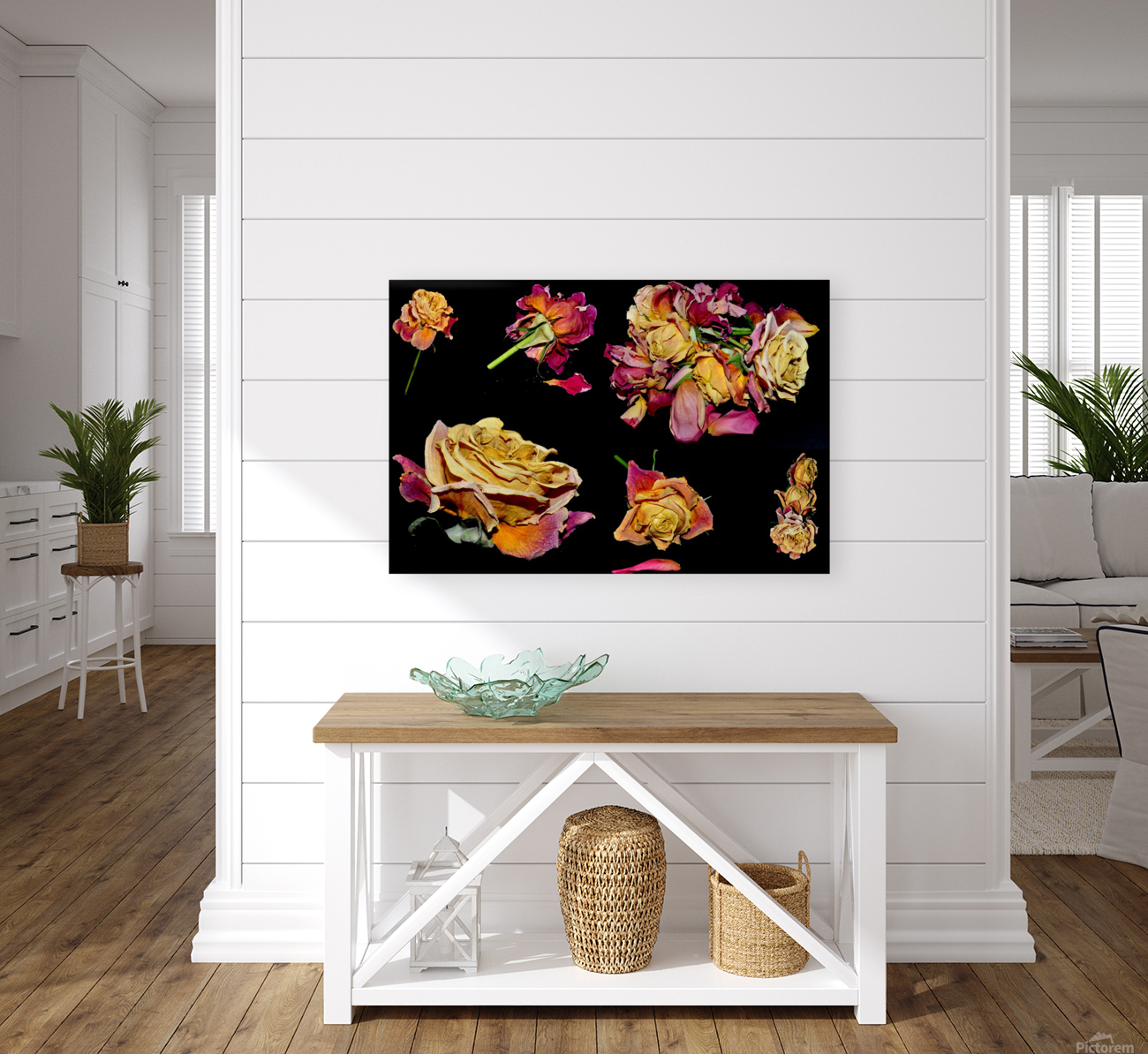 LES ROSES1  Reproduction