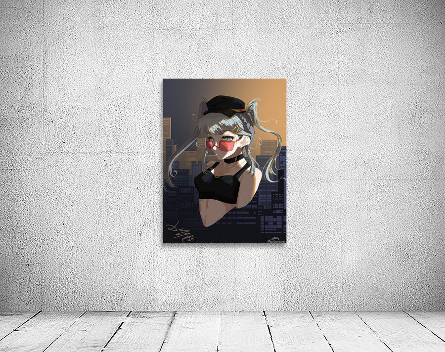 Salian   in the city  Wall Preview