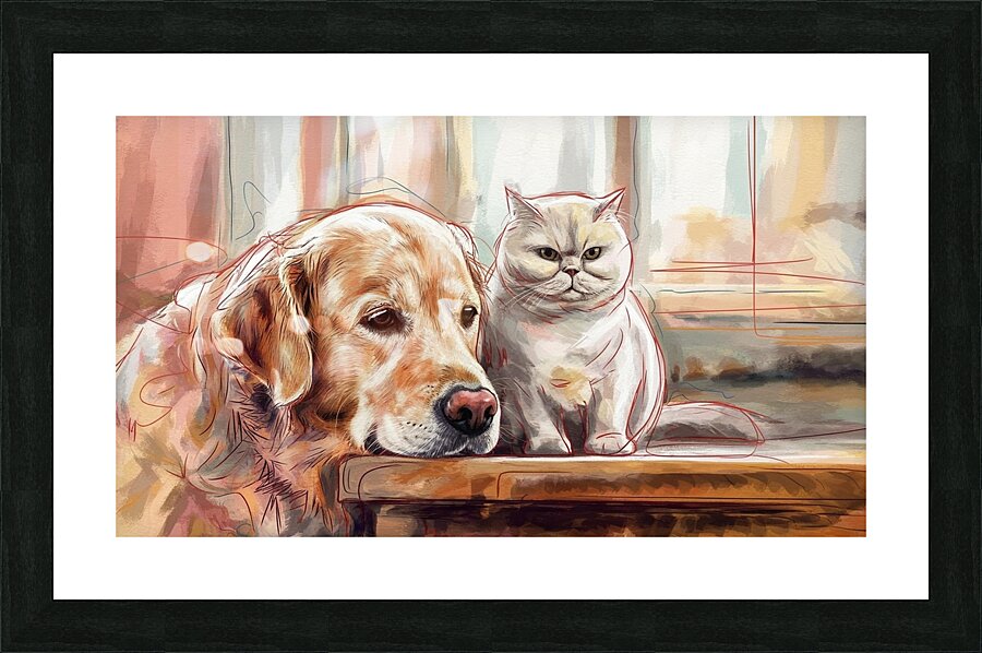 The painting radiates a palpable warmth evoking emotions of desire longing and an unspoken ache for what lies just out of reach. Picture Frame print