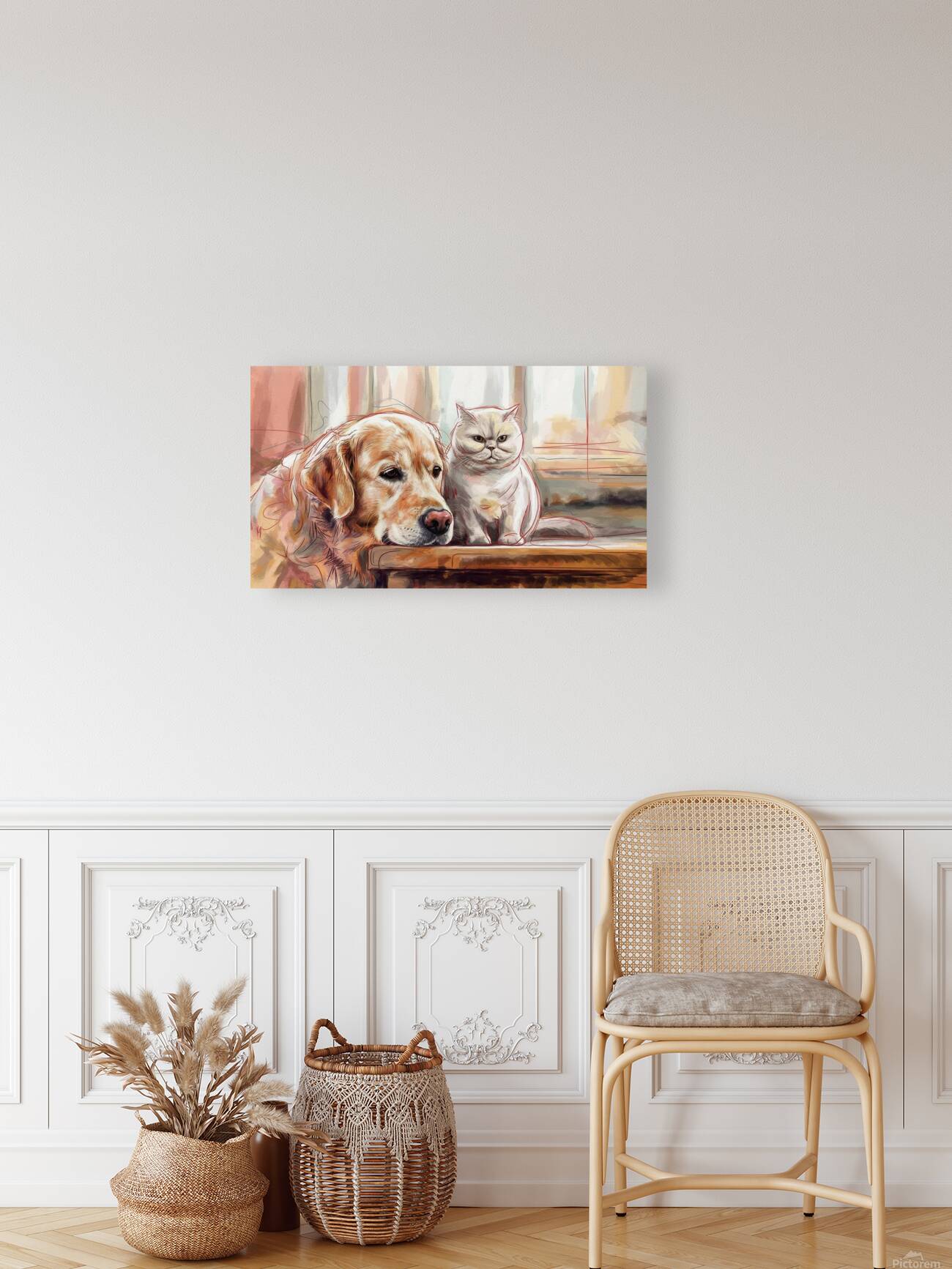 The painting radiates a palpable warmth evoking emotions of desire longing and an unspoken ache for what lies just out of reach. Reproduction