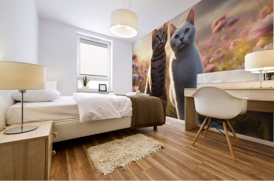 Family Time Mural print