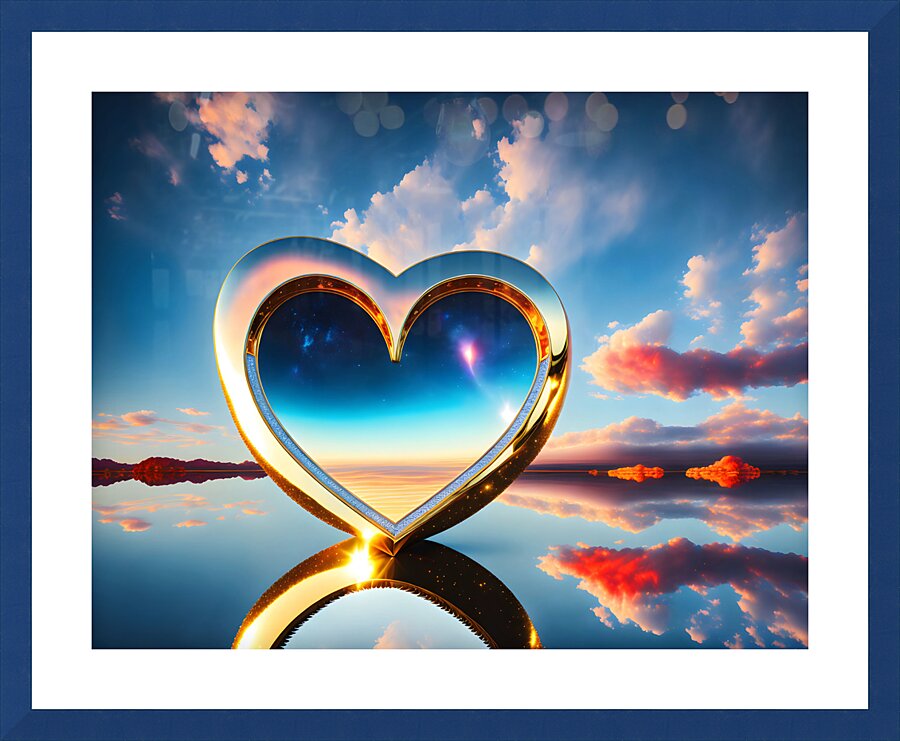 Love Eternity Picture Frame print