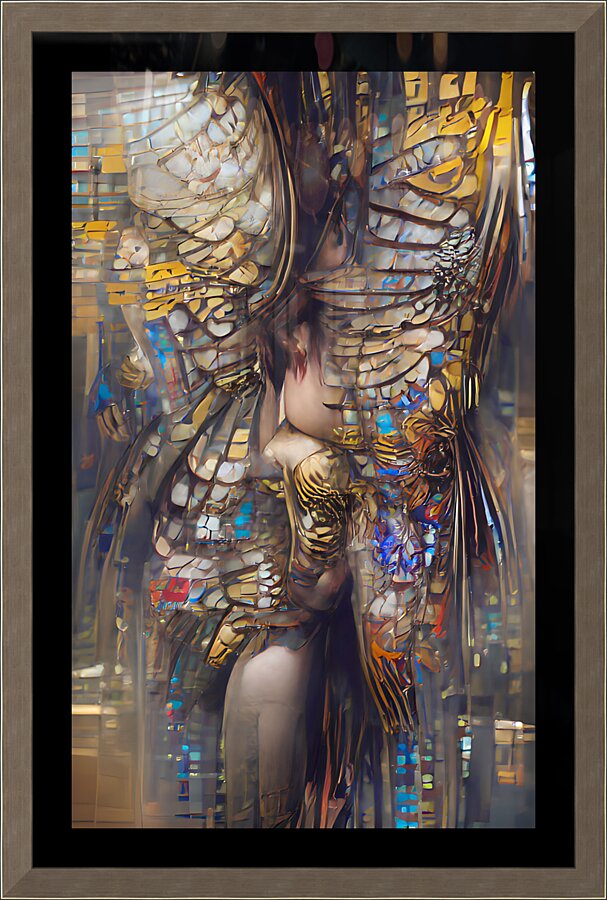 Piercing The Veil Picture Frame print