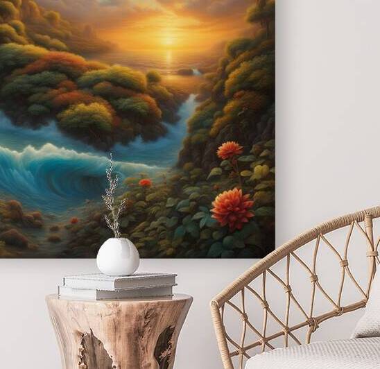 Paradise Retreat Reproduction