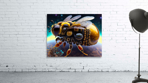 SPACE BEE  Wall Preview