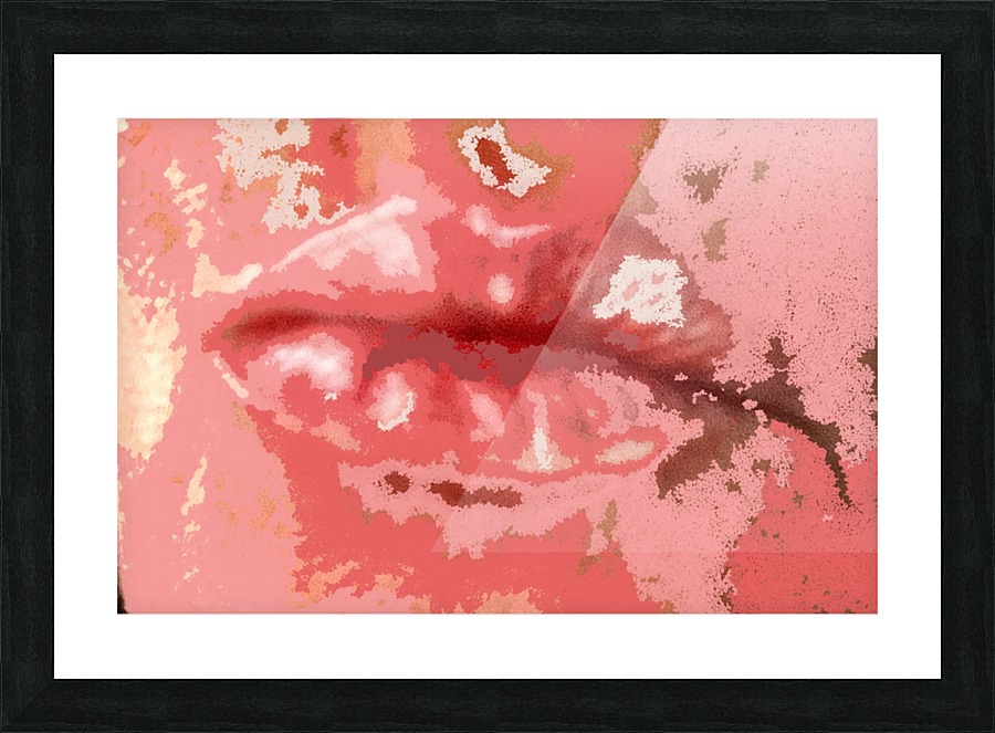 Luscious Lips Picture Frame print