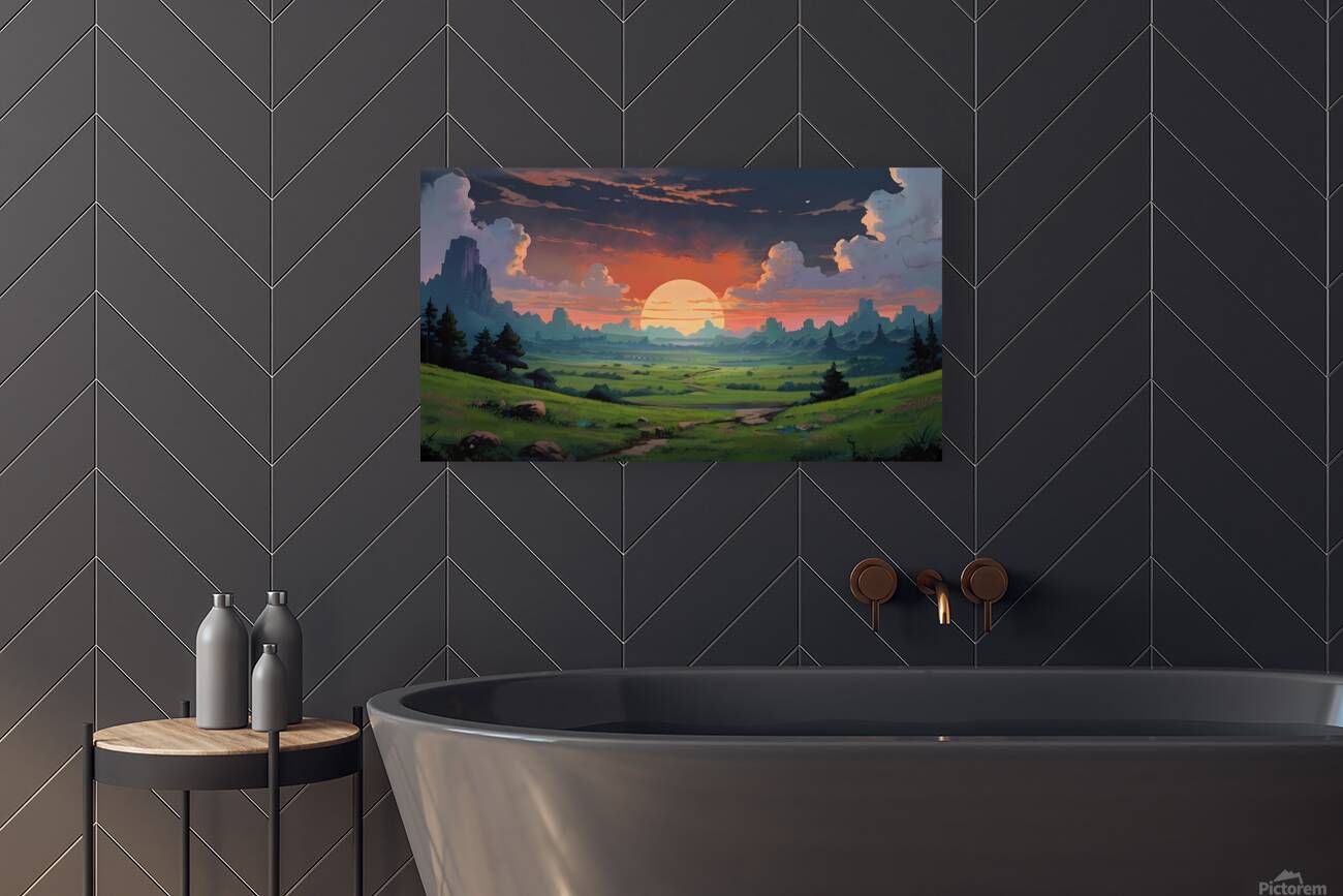 Default Original anime Japanese landscape Studio Reproduction