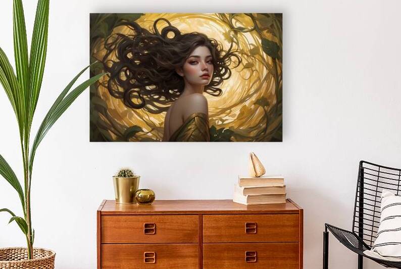 Default A mischievously alluring siren her silhou by LINA