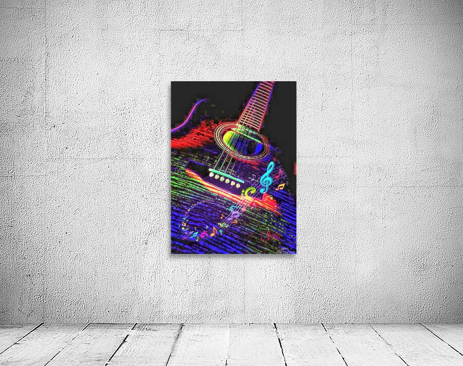 Guitar player  Wall Preview