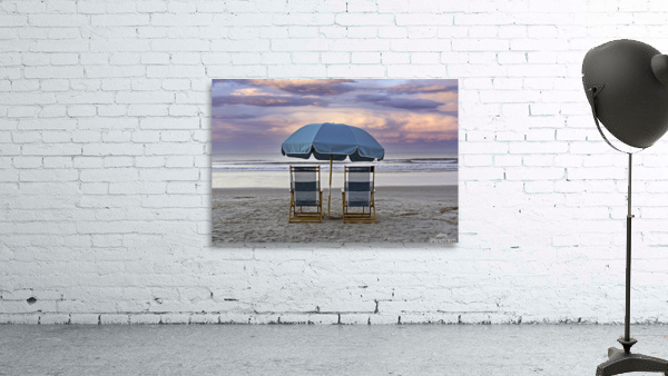 Beach Umbrella Chairs Wall Preview