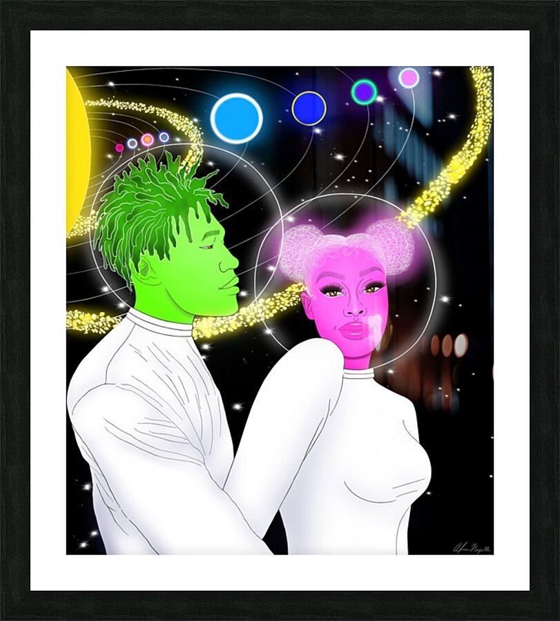 Eternal Love  Picture Frame print