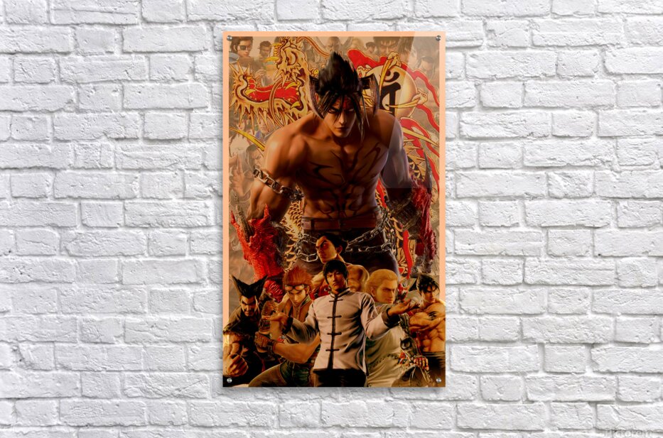 Devil Jin デビル仁 Jin Kazama by SukiSuGamer Wall Art