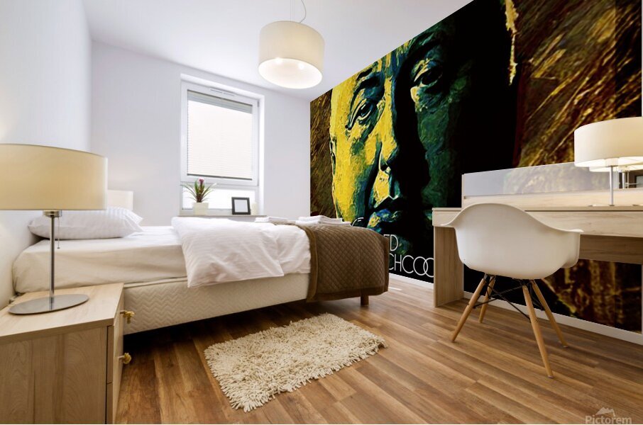 Hitchcock: A Tribute to Legendary Cinema Mural print