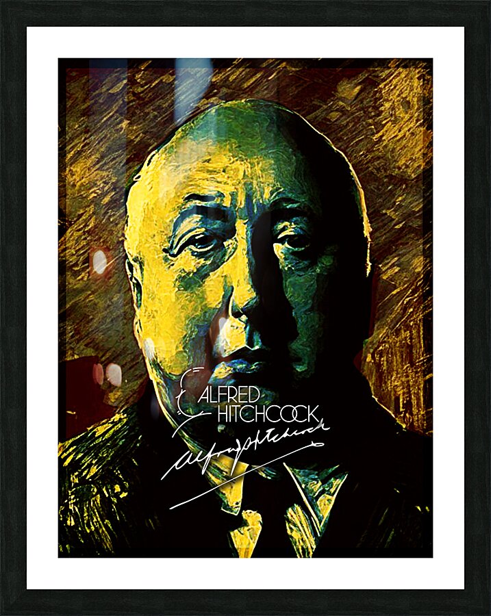 Hitchcock: A Tribute to Legendary Cinema Picture Frame print
