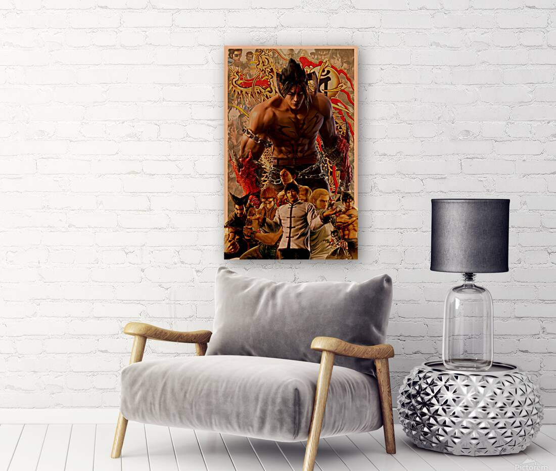 Devil Jin デビル仁 Jin Kazama by SukiSuGamer Wall Art