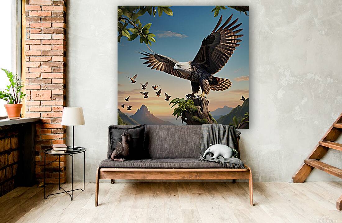 Eagles Flight: A Predator in the Sky Reproduction