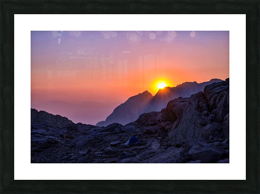 sunrise Picture Frame print