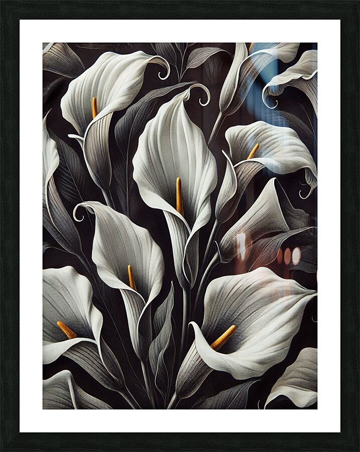 Only Flowers Picture Frame print
