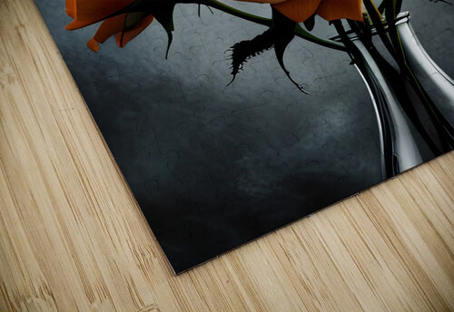 Orange Flowers  Urban Interior Art puzzle