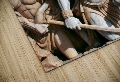 Marble army Urban Interior Art puzzle