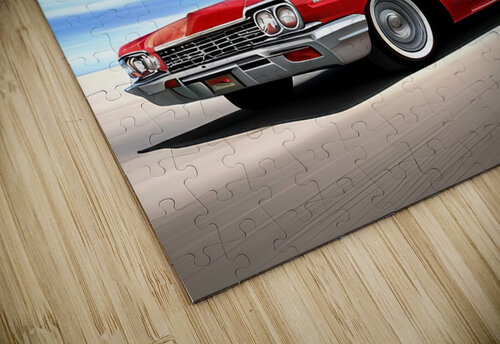 Classic Cars Urban Interior Art puzzle