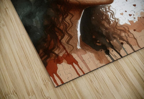 In Your Eyes Water Colors Urban Interior Art puzzle