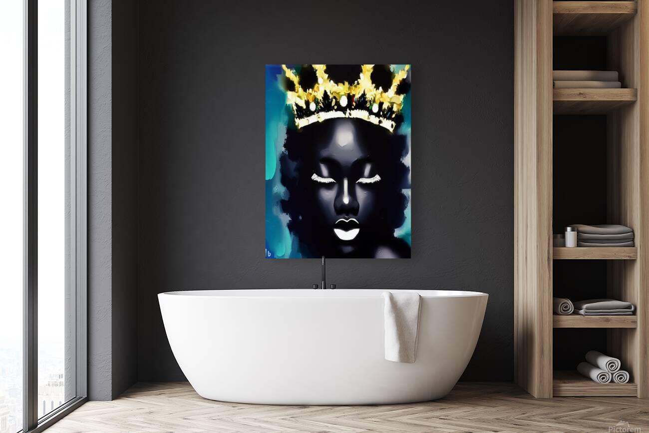 Queen with white lashes  Reproduction