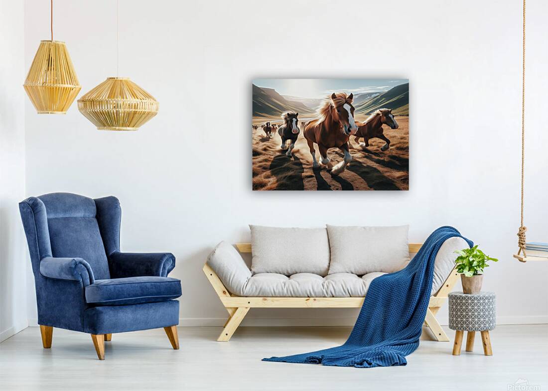 landscape horses Reproduction
